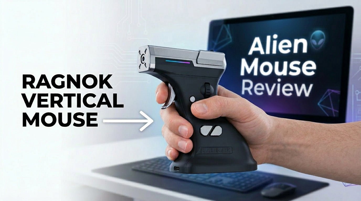 Alien Mouse Review: Ragnok Vertical Mouse - RAGNOK
