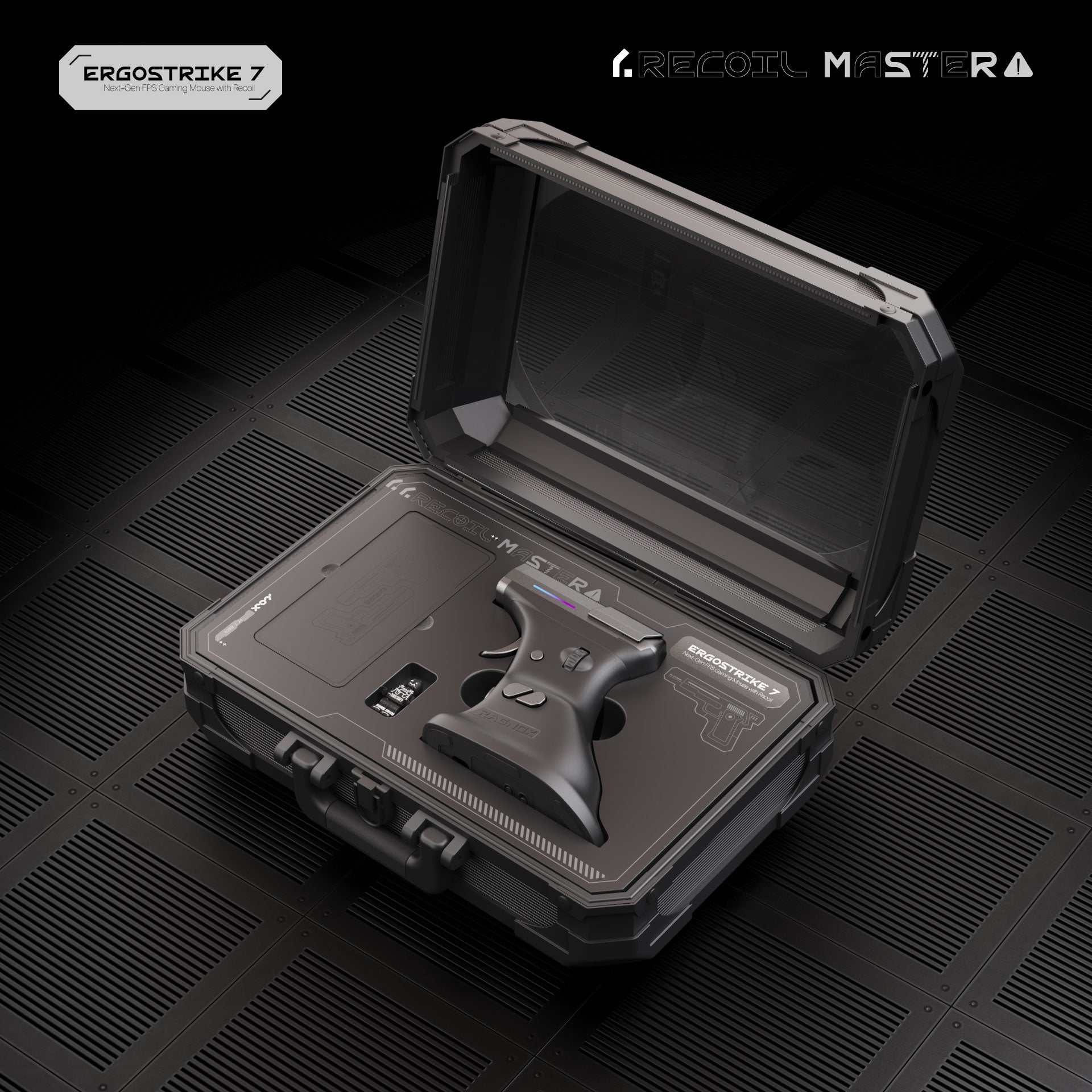 ErgoStrike7 Armory Case Limited Edition: Tactical Gift Kit for FPS Gamers - RAGNOK