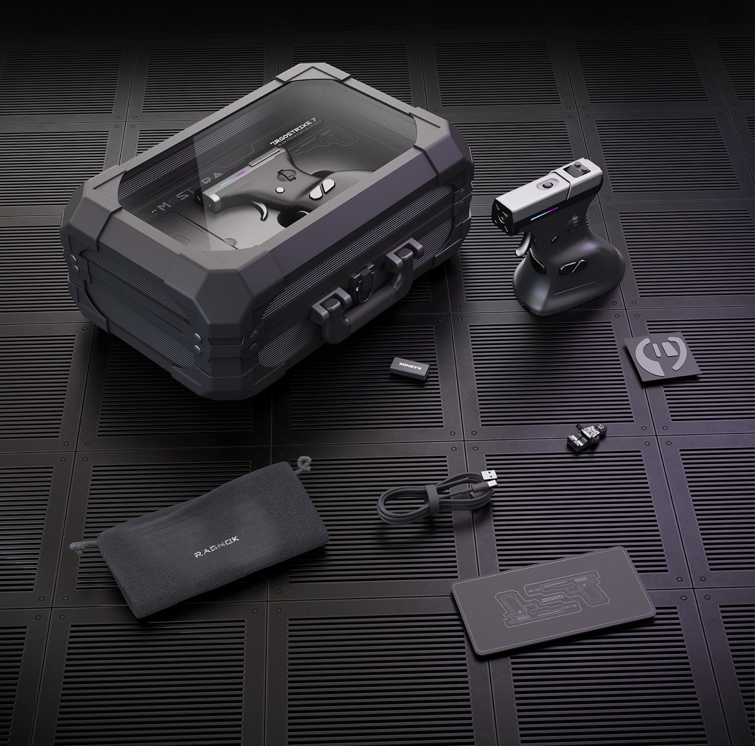 ErgoStrike7 Armory Case Limited Edition: Tactical Gift Kit for FPS Gamers - RAGNOK