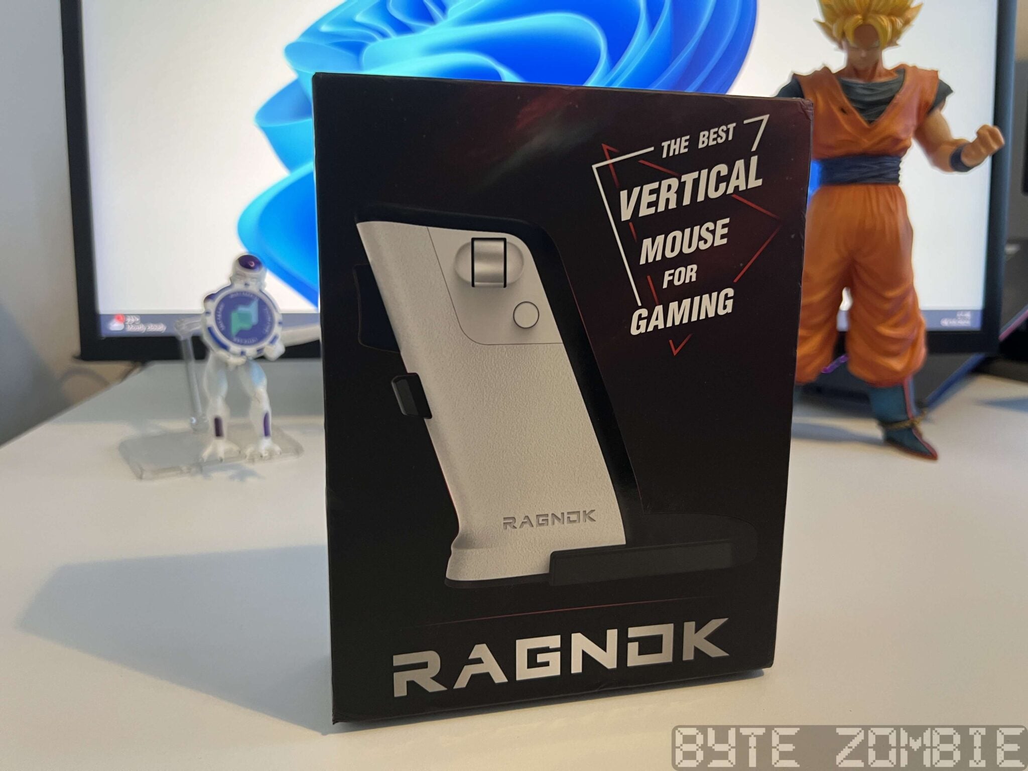 RAGNOK 2 – Unique Vertical Gun Grip Gaming Mouse By BYTEZOMBIE